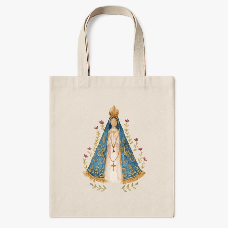 Aquarela Aparecida - Ecobag