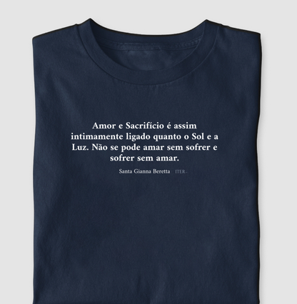 Amor e sacrifício; Sol e luz - Santa Gianna