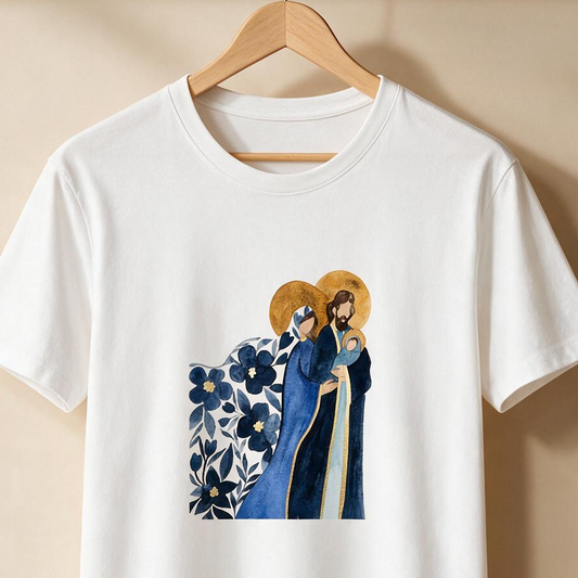 Sagrada Família - Aquarela blue