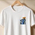 Sagrada Família - Aquarela azul bolso