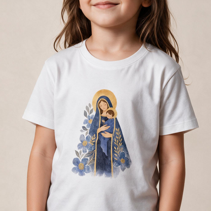Infantil - Mãe do céu, aquarela