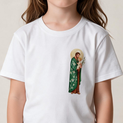 Infantil - São José manto em lírios