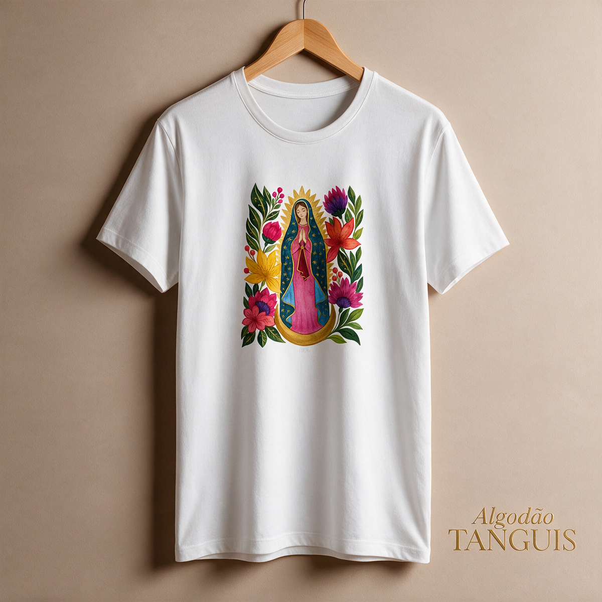 Virgem de Guadalupe, aquarela - Premium