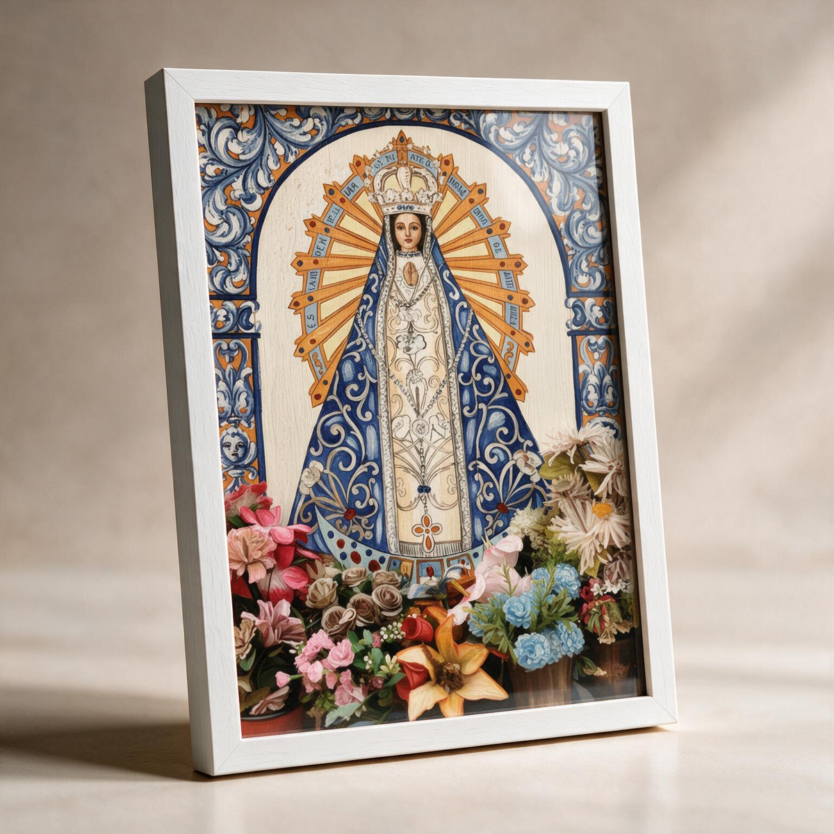 Quadro Caixa - Argentina | Nossa Senhora de Luján