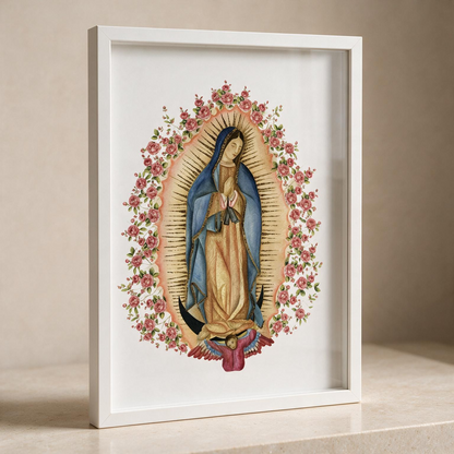 Quadro Caixa - Guadalupe, aquarela